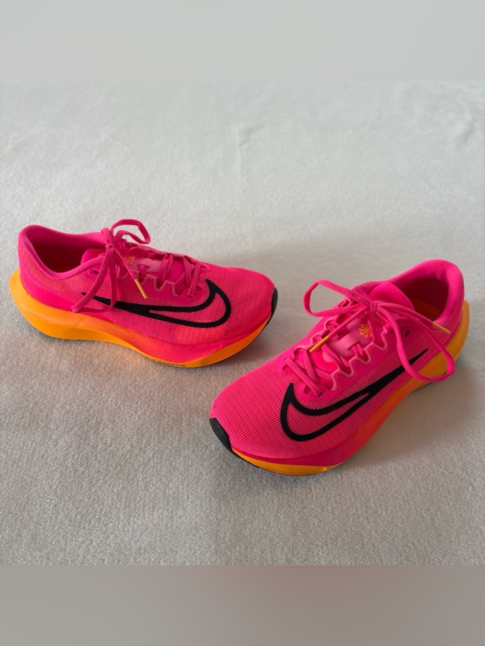 Nike Zoom Fly 5 Running Shoes Hyper Pink/Laser Orange Men's Size 7.5 DM8968-600